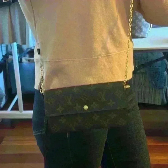 Silver 47” diamond cut Converter Chain ~Unbranded - Picture 2 of 3